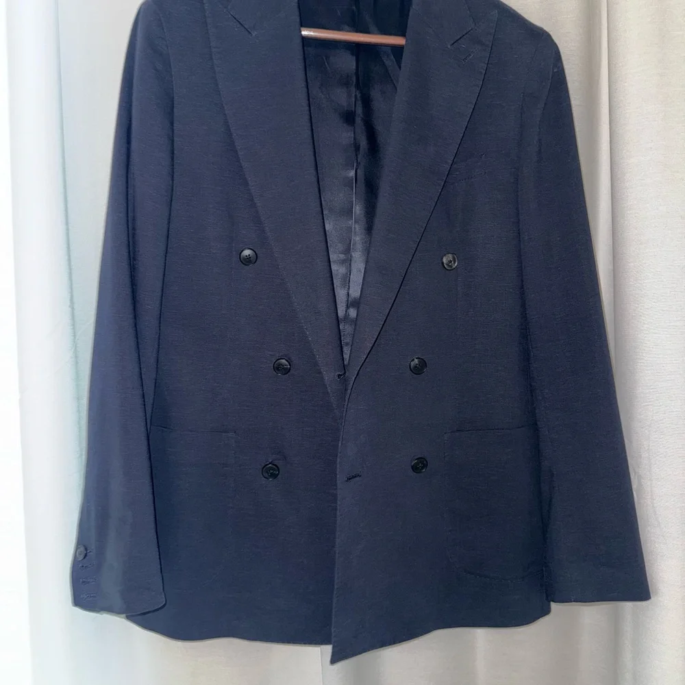 Reiss Black Sport Coat Blazer - Picture 3 of 7